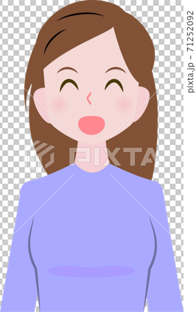 A woman with a smile 71252092
