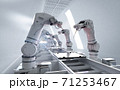 Robot assemble line 71253467