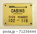 客室番号プレート 71256444