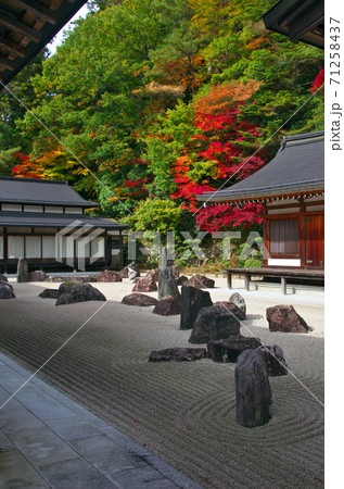 高野山金剛峰寺の紅葉 高野山金剛峰寺の紅葉 71258437