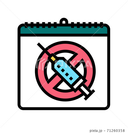 international day against drug abuse and trafficking color icon vector illustration international day against drug abuse and trafficking color icon vector illustration 71260358