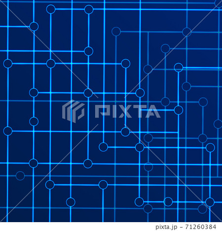Vector background of lines of connected circles with the effect of neon or glow. Concept of electronic communications and data transfer. Science of technology and computer science.Data array Vector background of lines of connected circles with the effect of neon or glow. Concept of electronic communications and data transfer. Science of technology and computer science.Data array 71260384