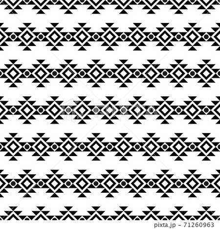 Abstract geometric American ethnic indigenous art pattern. Abstract geometric American ethnic indigenous art pattern. 71260963