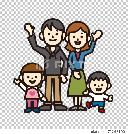 ファミリーのイラスト素材 [71262100] - PIXTA