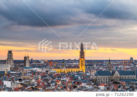 Antwerp, Belgium Cityscape 71262200