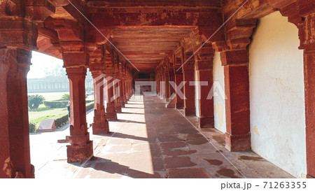 Abandoned ghost city of Fatehpur Sikri, Agra, India 71263355