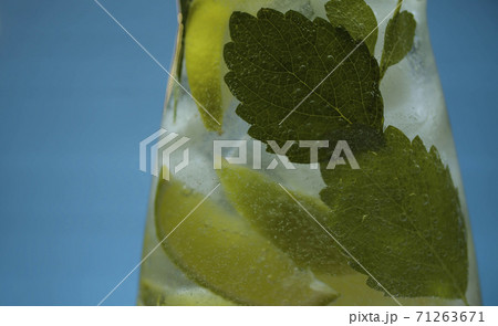 Lemonade with lime and mint Lemonade with lime and mint 71263671