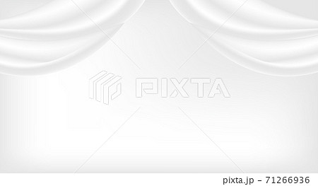 光と光沢のドレープ背景素材 71266936