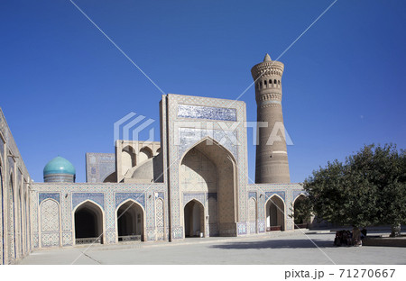 Poi Kalyan Ensemble, the Islamic religious complex in Bukhara, Uzbekistan.. Poi Kalyan Ensemble, the Islamic religious complex in Bukhara, Uzbekistan.. 71270667