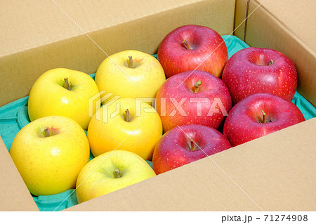 リンゴ（林檎/りんご）：シナノゴールドとシナノホッペ 71274908