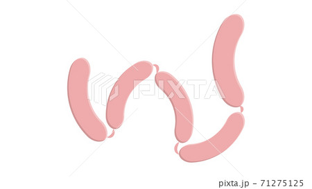 Grilled sausages. Cold bar food with beer. Pub 71275125