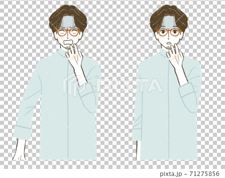Shocked man Shocked man 71275856