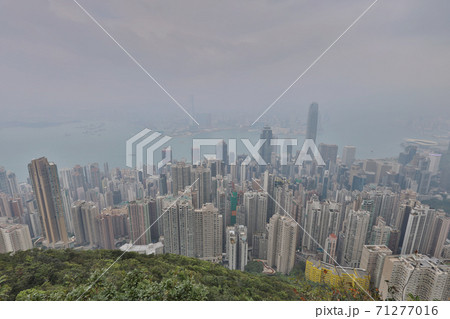 Hong Kong downtown, Sky Cloudscape Development District 30 Oct 2020 Hong Kong downtown, Sky Cloudscape Development District 30 Oct 2020 71277016