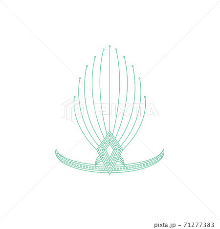 ティアラ 線画イラスト_21 ティアラ 線画イラスト_21 71277383