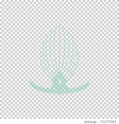 ティアラ 線画イラスト_21 ティアラ 線画イラスト_21 71277383