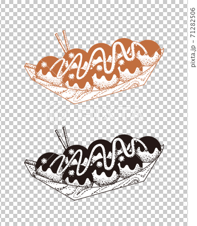 Illustration of takoyaki 71282506