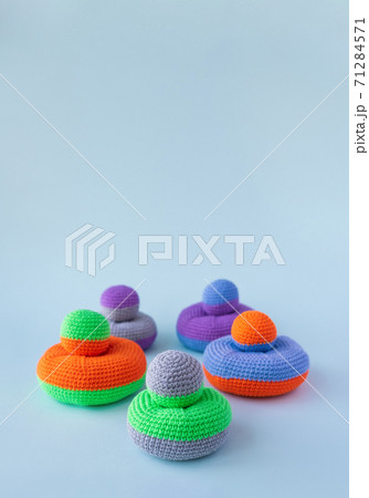 Children's educational game, knitted toys, children's hand motor development. Children's educational game, knitted toys, children's hand motor development. 71284571