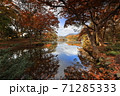 紅葉の大沼国定公園 71285333