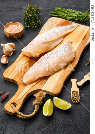 haddock fillet with seasoning haddock fillet with seasoning 71285692