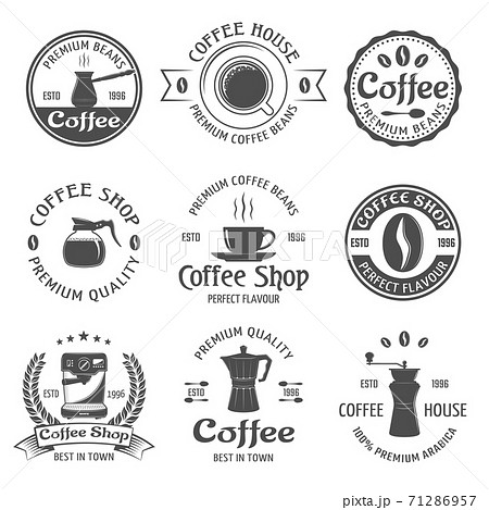 Coffee Emblem Set Coffee Emblem Set 71286957