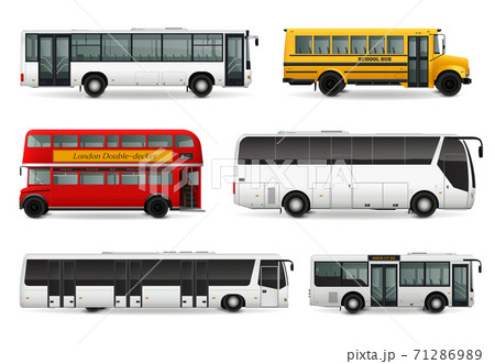 Bus Realistic Set 71286989