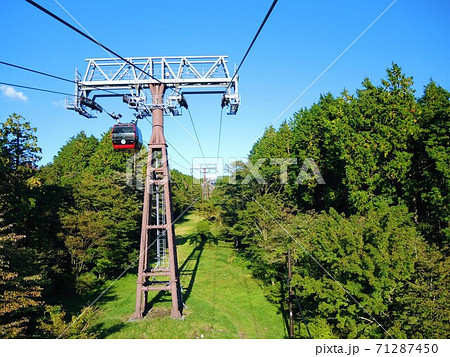 箱根ロープウェイから見た風景 71287450