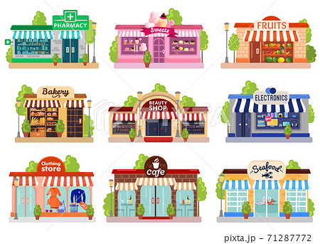 Store Facades Set 71287772