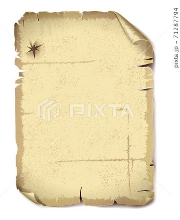 Separate Sheet Of Old Paper 71287794