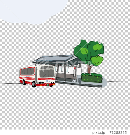 Bus stop, Shimabara City, Nagasaki Prefecture 71288235