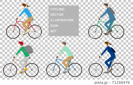 vector, vectors, bicycle 71288476