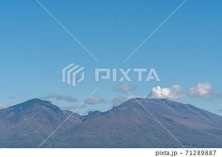 浅間山 火山 噴煙 浅間山 火山 噴煙 71289887