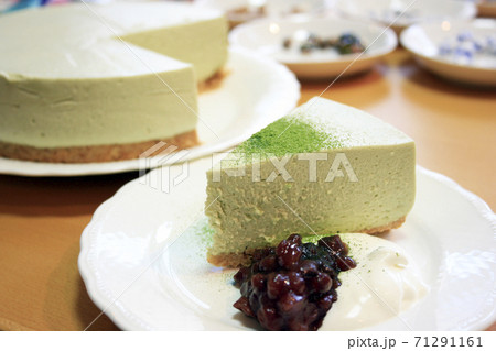 抹茶レアチーズケーキ 抹茶レアチーズケーキ 71291161