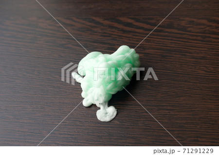 Shaving gel. Drop falling on the table Shaving gel. Drop falling on the table 71291229