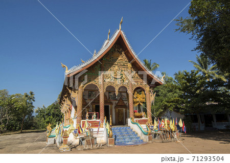 LAO HUAY XAY WAT CHOMKAO MANILAT TEMPLE LAO HUAY XAY WAT CHOMKAO MANILAT TEMPLE 71293504