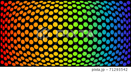 Vintage polka dots pattern, colorful background - vector abstract background Vintage polka dots pattern, colorful background - vector abstract background 71293542