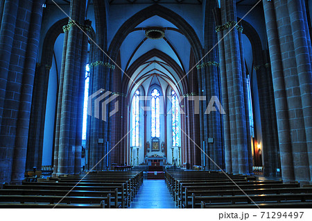 ドイツの青い教会 71294497