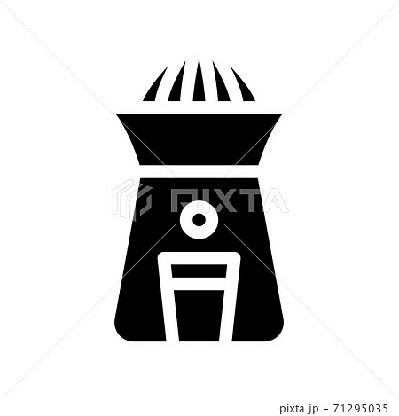 juicer equipment glyph icon vector symbol illustration 71295035