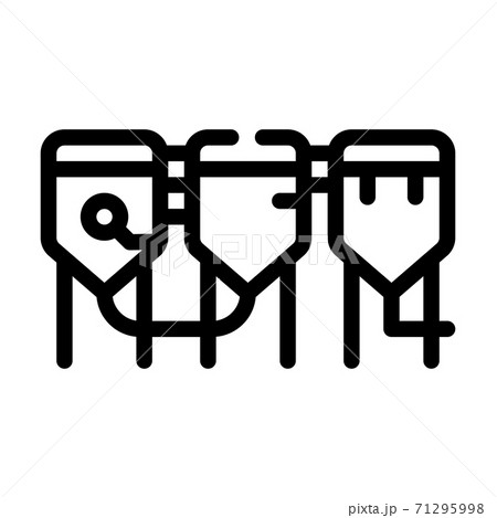 process of neutralization, discoloration and deodorization line icon vector illustration process of neutralization, discoloration and deodorization line icon vector illustration 71295998
