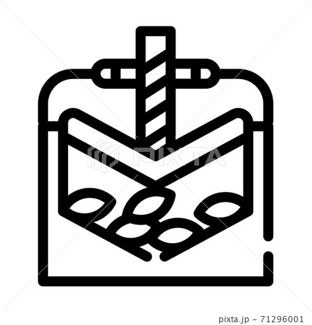 press equipment line icon vector symbol illustration press equipment line icon vector symbol illustration 71296001