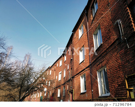 Old historical residential building in Kaliningrad Old historical residential building in Kaliningrad 71296784