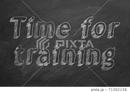Time for training Time for training 71302138