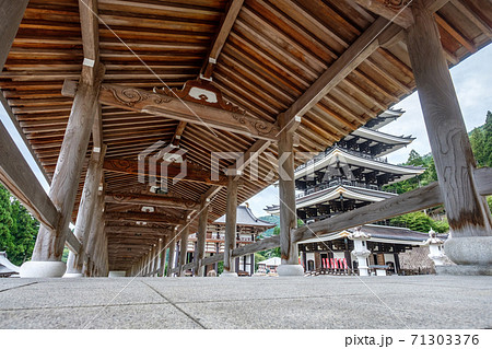 長楽寺（但馬大仏・但馬大佛）：回廊 71303376