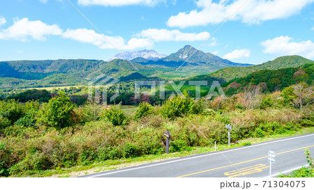 大山（鳥取県）：鬼女台展望休憩所より 71304075