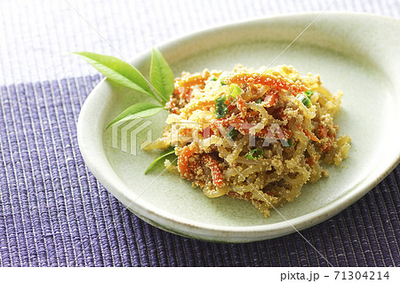 タラコと糸こんにゃくの炒め煮22 タラコと糸こんにゃくの炒め煮22 71304214