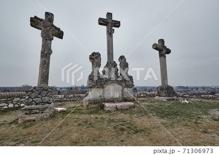 Crosses on a hill Crosses on a hill 71306973