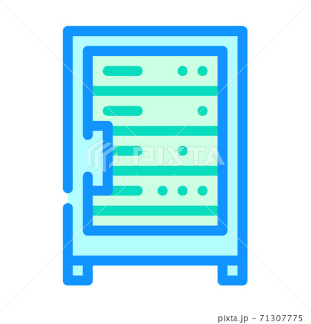 data server technology color icon vector illustration data server technology color icon vector illustration 71307775