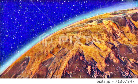 惑星の油絵 惑星の油絵 71307847