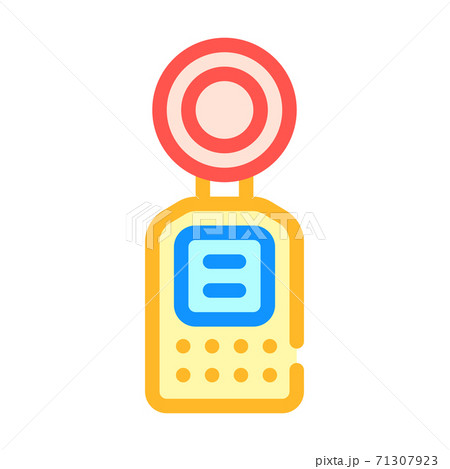 light meter measuring equipment color icon vector illustration 71307923