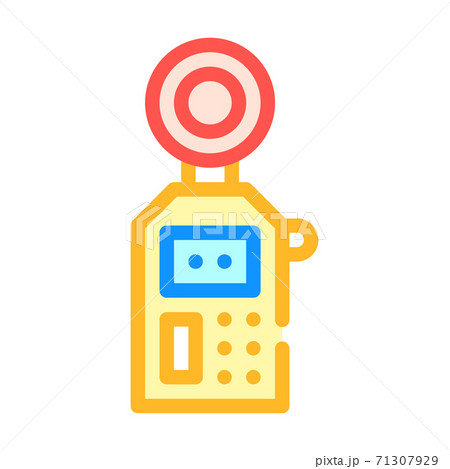 noise meter measuring device color icon vector illustration noise meter measuring device color icon vector illustration 71307929