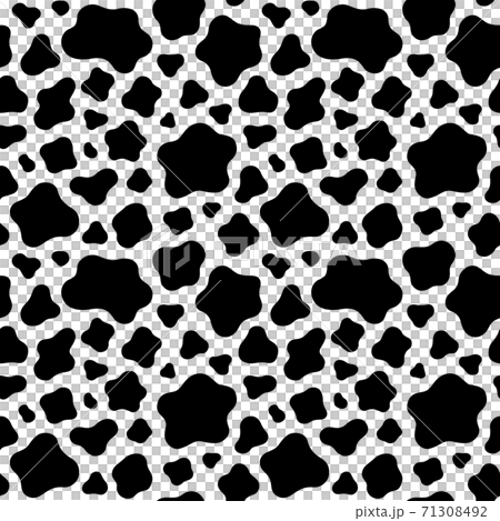 牛柄のパターンのイラスト素材
